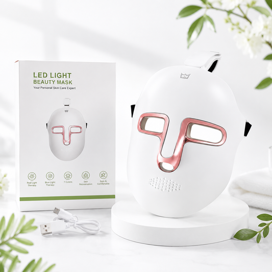 7-Color LED Light Therapy Facial Mask